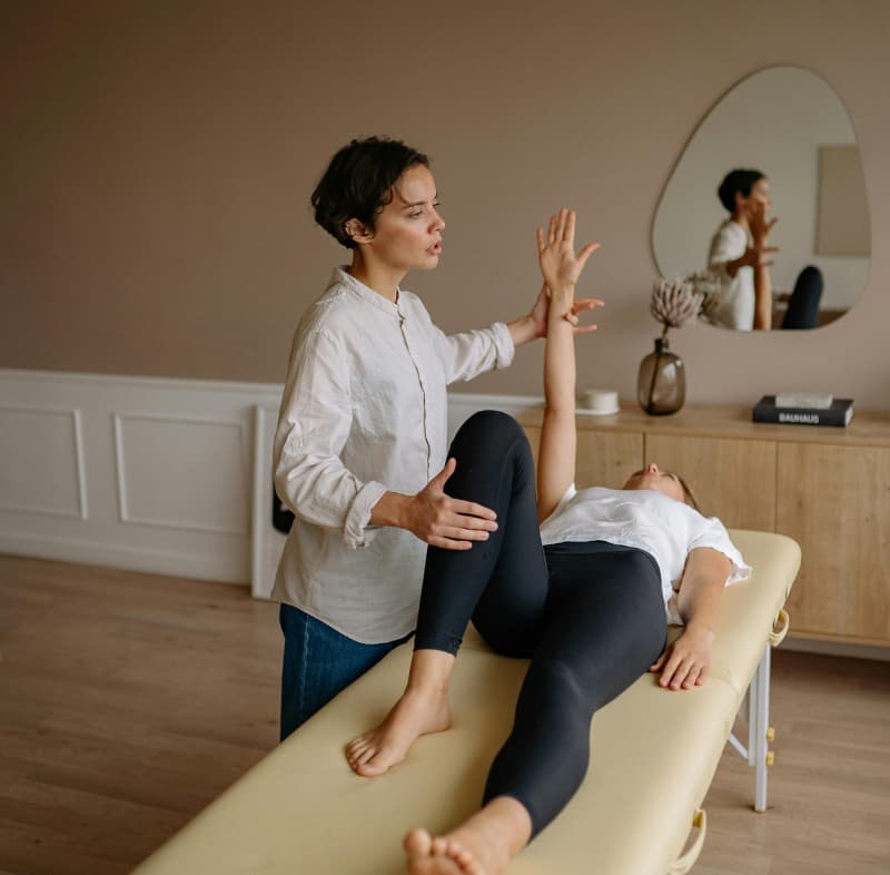 Specialized support worker providing care